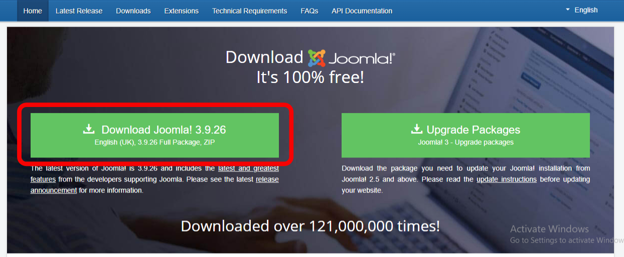 download joomla
