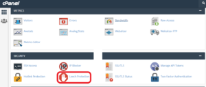 Leech Protection in cPanel