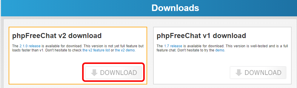 download phpfreechat