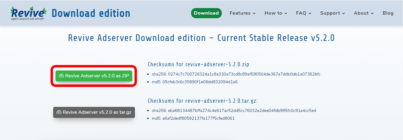 revive adserver download